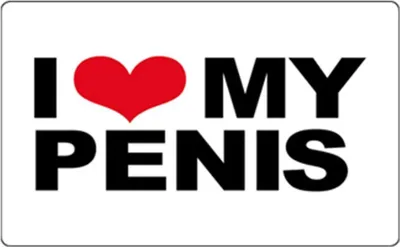 Produktbild von Frühstücksbrett - I Love My Penis - Schneidebrett