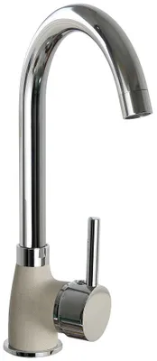 Image de Robinet PYRAMIS BELLO DUO, granit, beige sable