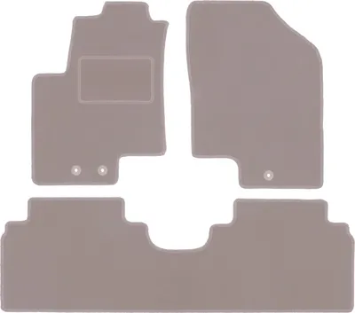 Produktbild von Velours-Autoteppiche für: Kia Venga Minivan (2009-2017) Beige