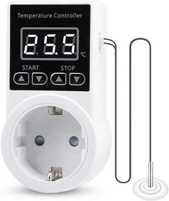 Obrázek produktu pro Termostatická regulace – regulace teploty pro skleníky, akvakulturu a chov hospodářských zvířat – vodotěsná – se snímačem – model TOVBMUP