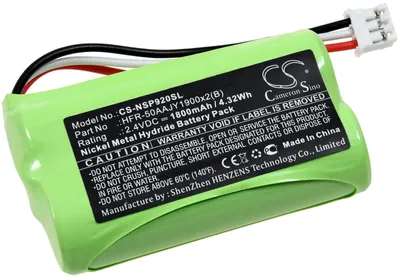 Produktbild von Wiederaufladbarer Ersatzakku kompatibel mit Nvidia P2920 2,4V 1800mAh