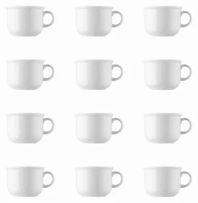 Produktbild von 12 x Kaffee-Obertasse - Trend Weiß - Thomas - 11400-800001-14742 Porzellan Geschirr -