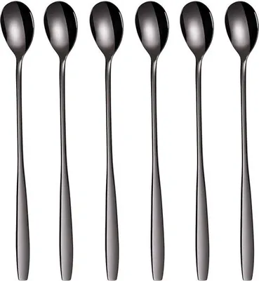 Produktbild von Famanu Espressolöffel Set - 6-teilig, spülmaschinenfest, elegantes Design