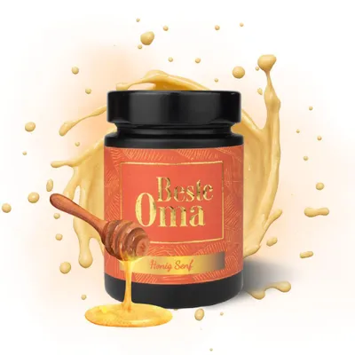Produktbild von Beste Oma Senf, 180 ml