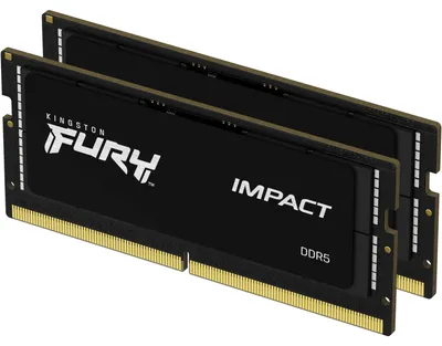 Immagine prodotto di SO DDR5 32GB PC 5600 CL40 Kingston KIT (2x16GB) FURY Impact al dettaglio