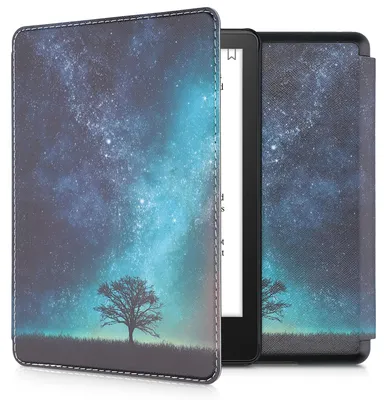 Produktbild von kwmobile Klapphülle kompatibel mit Amazon Kindle Paperwhite 11. Generation 2021 Hülle - Flipcase für Kindle Paperwhite Hülle mit Magnetverschluss -
