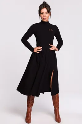 Produktbild von BeWear Midirock für Frauen Lere B130 schwarz L/XL