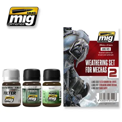 Produktbild von Torro WEATHERING SET FOR MECHAS