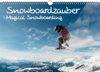 Produktbild von Snowboardzauber DIN A3 Kalender - Immerwährender Kalender   - Seelenzauber