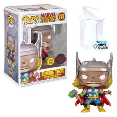 Produktbild von Funko Pop! Marvel Zombies: Zombie Thor - #787 Glows in the Dark Exclusive