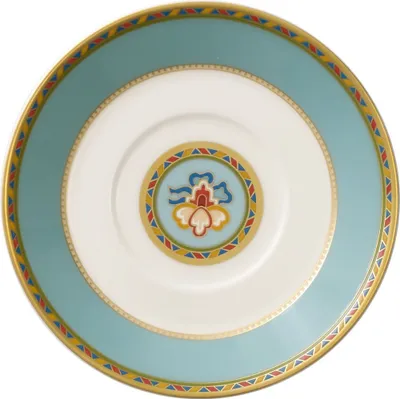 Obrázok produktu pre Multipack Villeroy & Boch Samarkand Aquamarine moka/espresso tanierik - 6 kusov