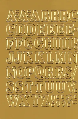 Produktbild von HERMA - Etikett 4183 12mm Buchstaben A-Z Goldfolie 50 Stück