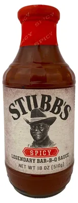 Produktbild von STUBB`S spicy BAR-B-Q- Sauce 450 ml