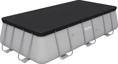 450x220cm Poolabdeckung Rechteckig - Wasserdichte Winterplane Für Oberirdische Pools