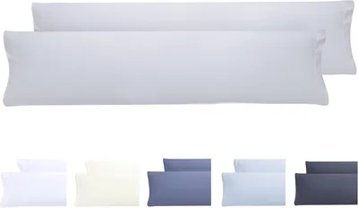 Immagine prodotto di Set di 2 federe per cuscini in microfibra, extra morbide e ipoallergeniche