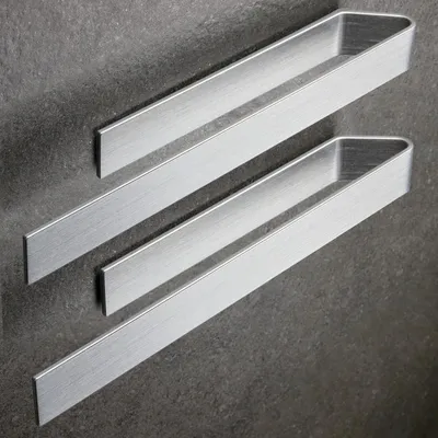 Obrázok produktu pre Držiak na uteráky 40 cm, strieborná, 2 ks, pre kúpeľňu