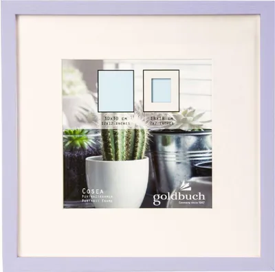 Produktbild von Goldbuch Fotorahmen Cosea dunkellila 30x30 cm
