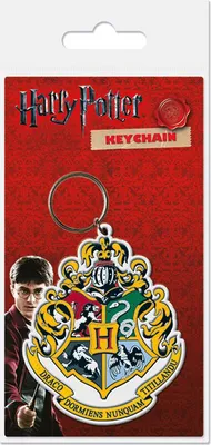 Produktbild von Pyramid International Harry Potter Gummi-Schlüsselanhänger Hogwart's Crest 6 cm RK38453