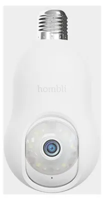 Productafbeelding van Hombli slimme buitencamera, Bulb Cam 2K, wit