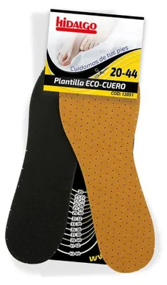 Produktbild von Hidalgo Productos Leder 73953 Einlegesohlen Gelb EU 20-44 Gelb EU 20-44