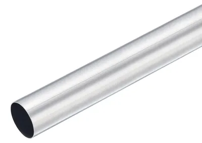 Alu-Rundrohr 30x27x400 mm, 1 Stück, für DIY-Projekte