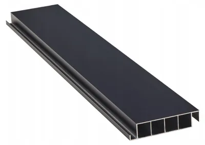 Zdjęcie produktu dla Panel Aluminiowy Do Shutters Czarny Ruchome Deseczki Taras Pergola 120Cm