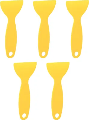 Obrázek produktu pro 5ks stěrka pro 3D tiskárny Flexibilní plastová škrabka na odstraňování pryskyřice pro WANHAO D8 pro ANYCUBIC pro Nova Yellow