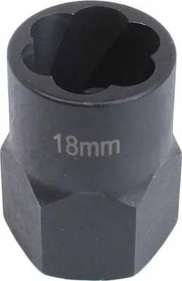 Obrázok produktu pre Nástrčná hlavica - kľúč na poškodené skrutky a matice 18mm