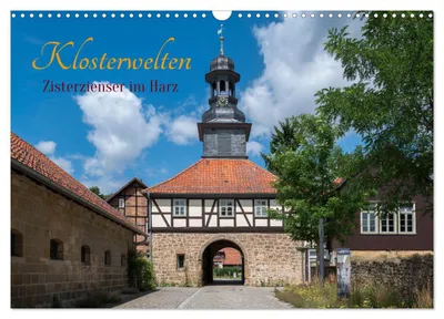 Produktbild von Klosterwelten - Zisterzienser im Harz (Wandkalender 2027 DIN A3 quer), CALVENDO Monatskalender