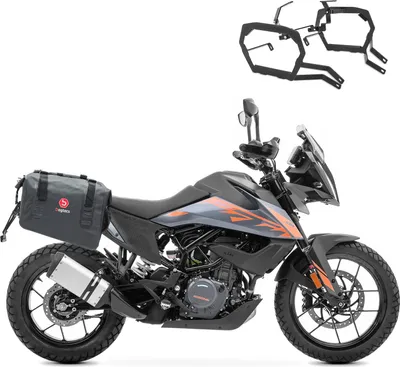 Zdjęcie produktu dla Sakwy pod siodło + bagażnik pasujące do KTM 390 Adventure 20-24 walizki