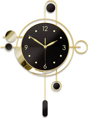 Produktbild von Wanduhr Wanduhr Rund,Metall,40*55 cm,Heimgebrauch für Wohnzimmer,Restaurants