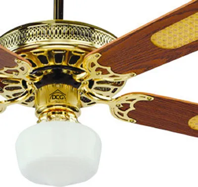 Image de Ventilateur DCG Eltronic VE CRD43 TL Braun, Gold