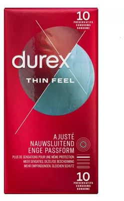 Productafbeelding van Durex Thin feel close fit (10 stuks)