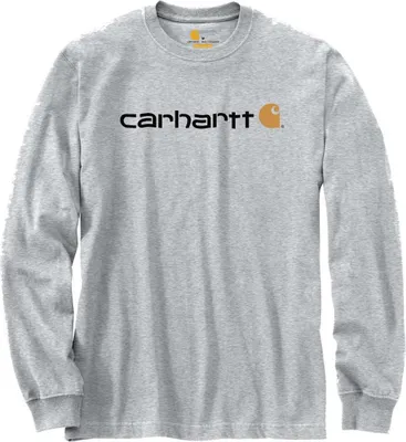 Produktbild von Carhartt Emea Core Logo Langarm-t-shirt Grau 2XL Mann Grau 2XL