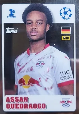 Produktbild von TOPPS UEFA CHAMPIONS LEAGUE 2025 STICKER 245 Assan Ouedraogo CHROME