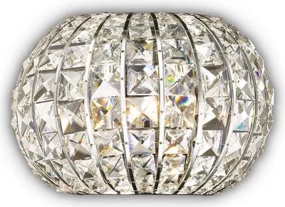 Immagine prodotto di Applique in cristallo cromato CALYPSO 2 lampadine