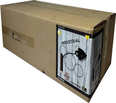 Produktbild von Brilliant Wandleuchte Carmen Schwarz Industrial Design max. 40W E27 ohne Leuchtmittel schwenkbar