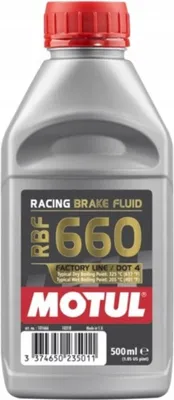 Zdjęcie produktu dla Płyn hamulcowy MOTUL DOT 4 RBF 660 Racing - 500ml