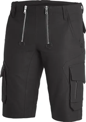 Produktbild von FHB SASCHA Zunft-Bermuda Canvas Schwarz 44