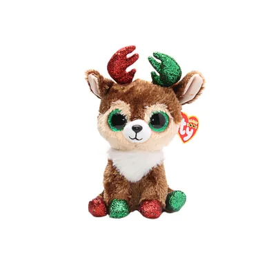 Image de Ty Beanie Boos, "Kinley", renne, Xmas, env. 15 cm