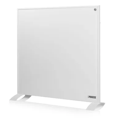 Produktbild von Princess 01.348035.01.001 Smarter Infrarot-Panel-Heizung 350, Infrarot-Heizlüfter, 24 h, 1,5 m, IP44, Drinnen, Flur, Wand