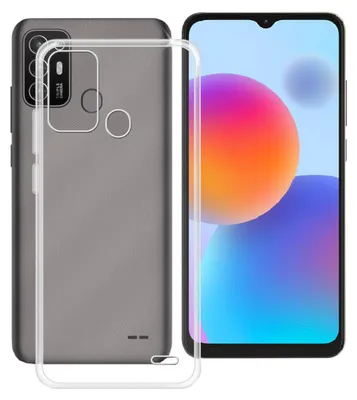 Obrázek produktu pro Pro ZTE Blade A52 Silikonová ochrana Transparentní kryt mobilního telefonu Kryt pouzdra kryt