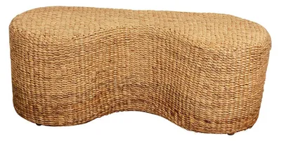 Imagen del producto de Banco de jardín Seagrass de 120 cm - Color arena