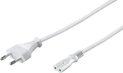 Zdjęcie produktu dla Microconnect PE030720W, 2 m, Wtyczka zasilająca typu C, C7 panel, 250 V, 2.5 A