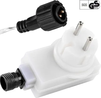 Obrázek produktu pro VOLTRONIC Vánoční řetěz 5 m, 50 LED, studeně bílý, ovladač