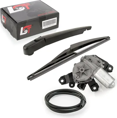 Produktbild von Wischersatz Heckwischermotor mit Schlauch Set für Renault Dacia Dokker Lodgy