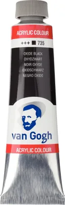 Produktbild von Van Gogh Acrylfarbe Tube 40 ml Oxidschwarz 735