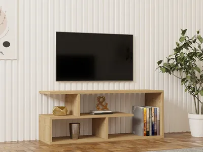 Obrázok produktu pre Skye Decor, TV stolík/skrinka - Tomune 4 (biela + ?ierna)