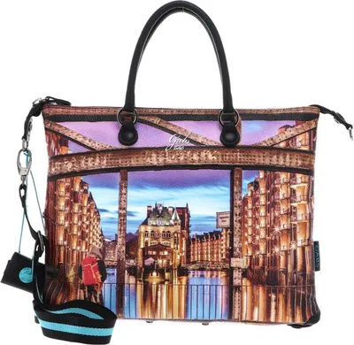 Produktbild von Gabs Leder Schultertasche G3 Plus Holiday Bag Golden bunt