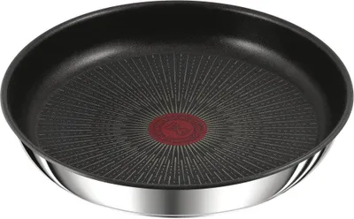 Zdjęcie produktu dla Tefal Ingenio Preference L9730502, Patelnia uniwersalna, Czarny, Stal nierdzewna, Stal nierdzewna, Tytan, Thermo-Spot, Ceramika, Gaz, Halogen, Indukcja, Płyta jednolita